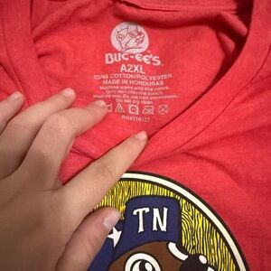 Kids Red Graphic T-Shirt